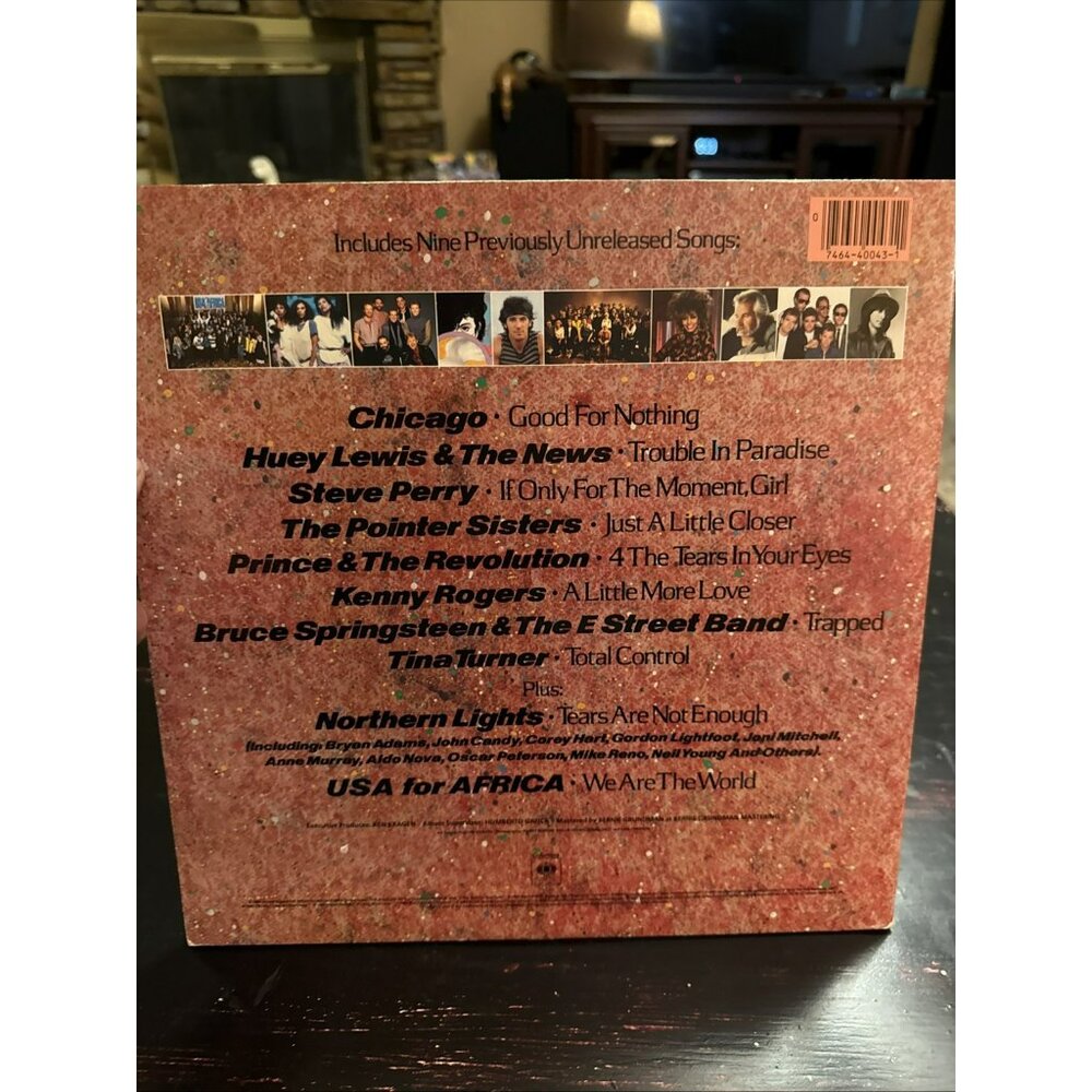 We Are The World Vinyl Michael Jackson Prince Billy Joel Various 1985 Record LP - Picture 2 of 8